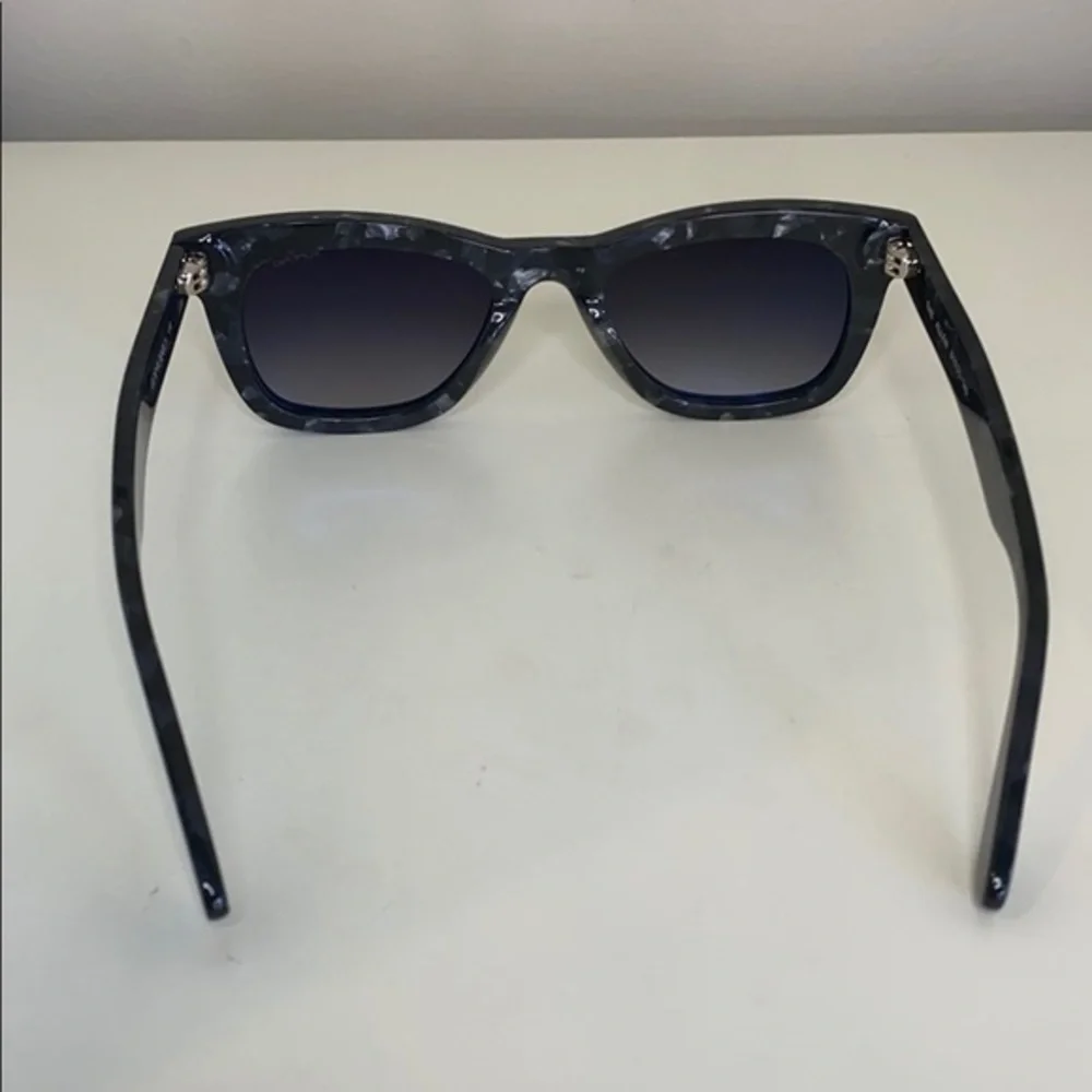 Komono sunglasses NEW Allen Black Marble wayfarer